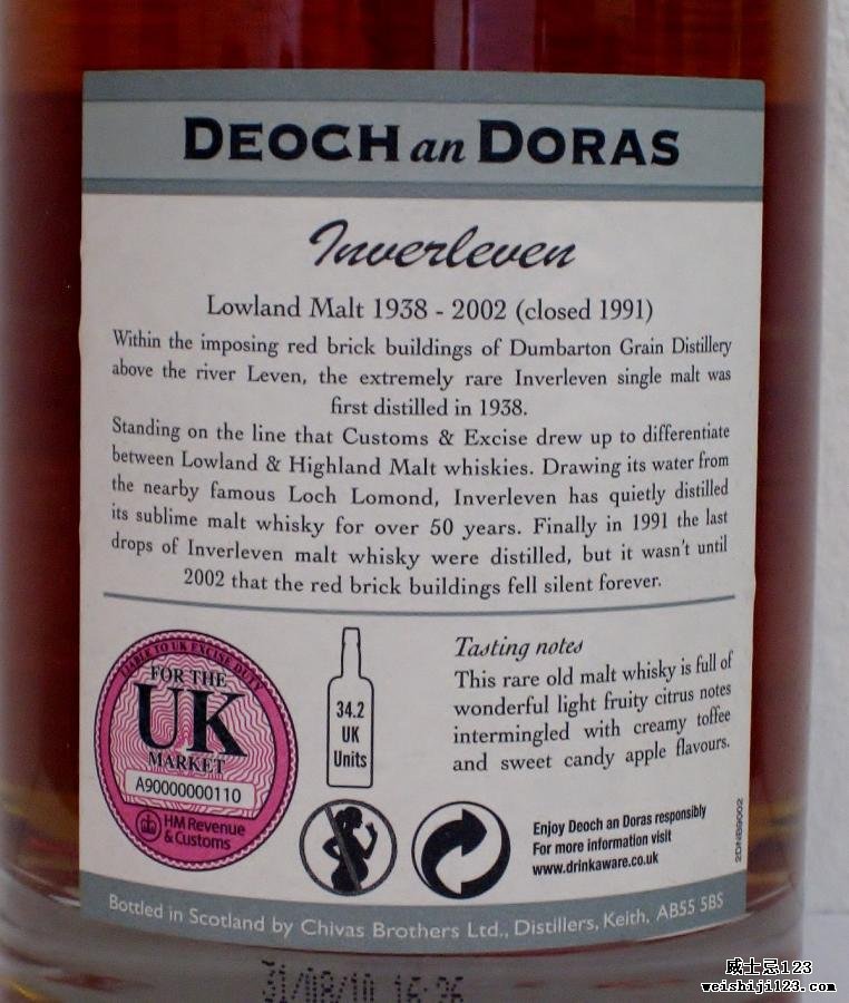 Inverleven 1973 Deoch an Doras