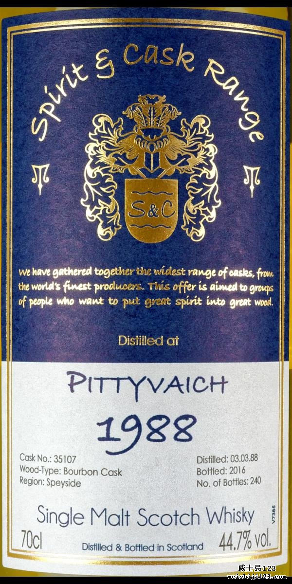 Pittyvaich 1988 Wx