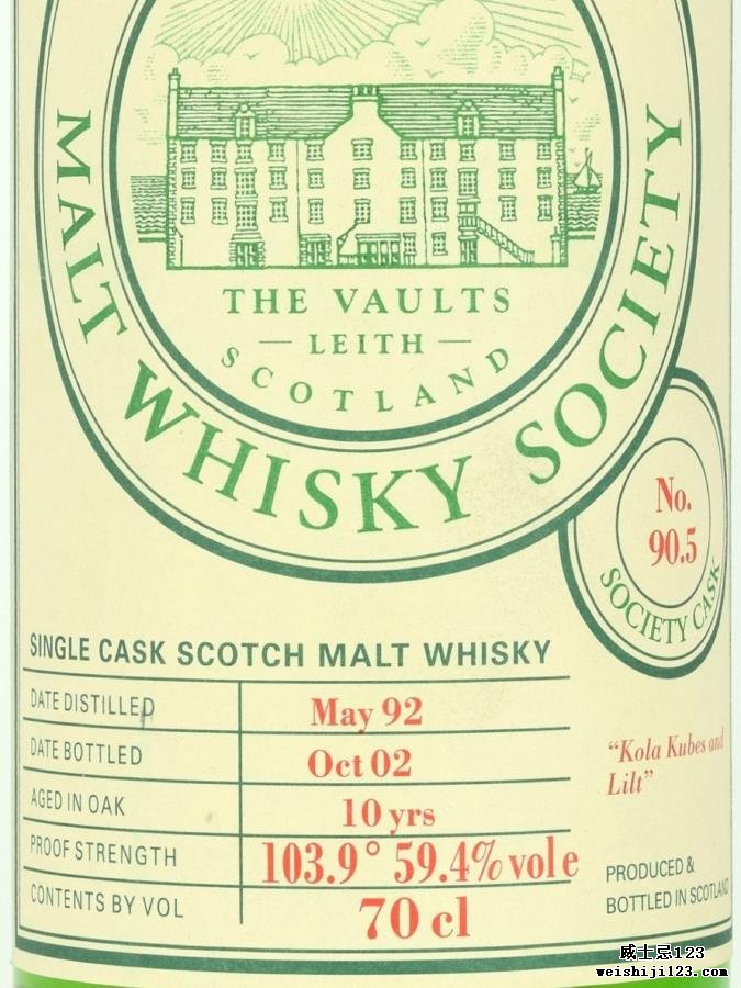 Pittyvaich 1992 SMWS 90.5