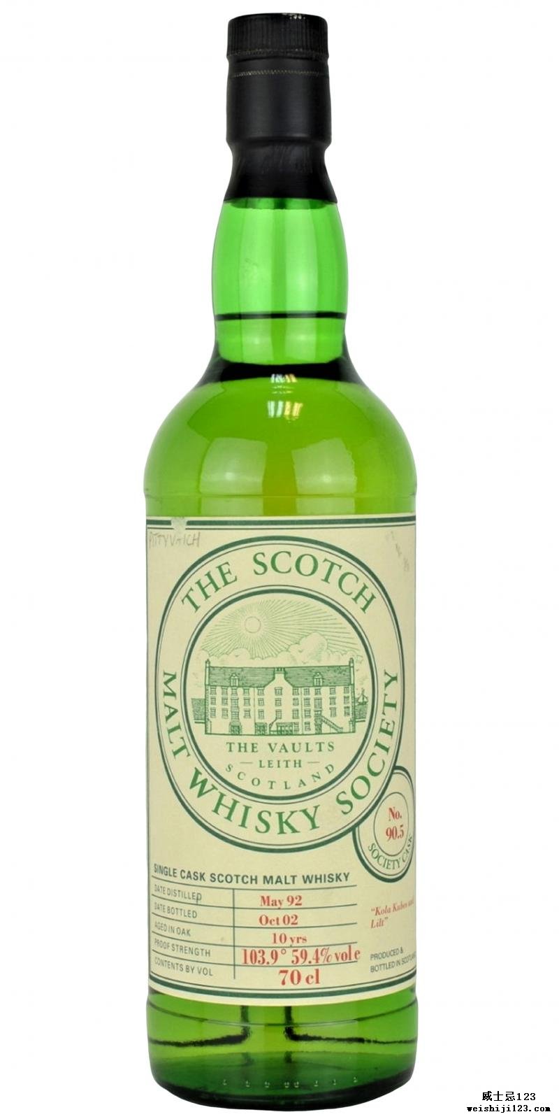 Pittyvaich 1992 SMWS 90.5