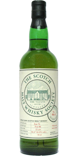 Pittyvaich 1976 SMWS 90.4