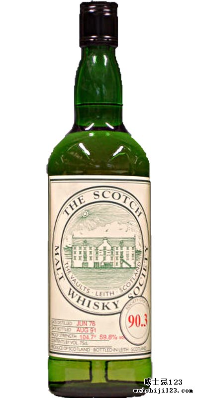 Pittyvaich 1976 SMWS 90.3