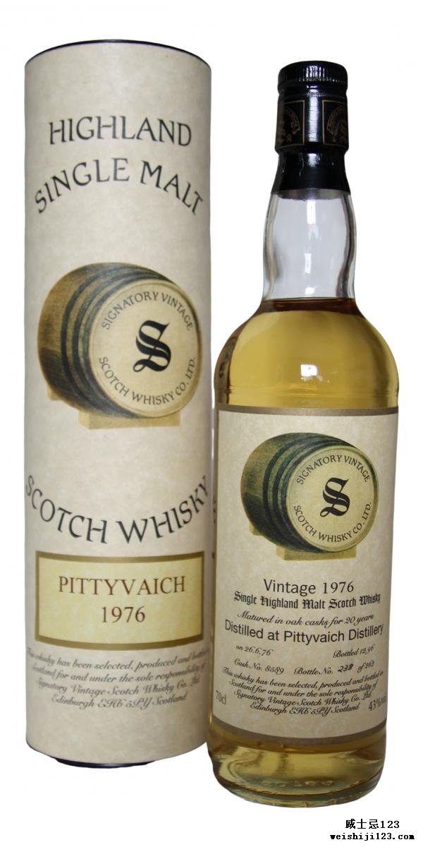 Pittyvaich 1976 SV