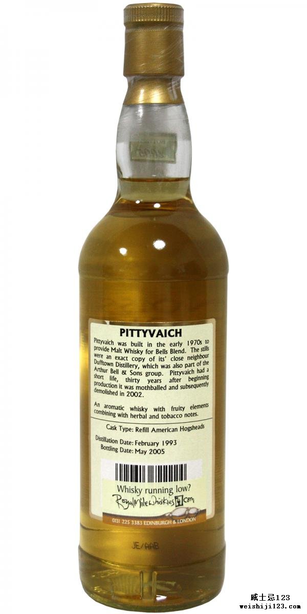 Pittyvaich 1993 GM