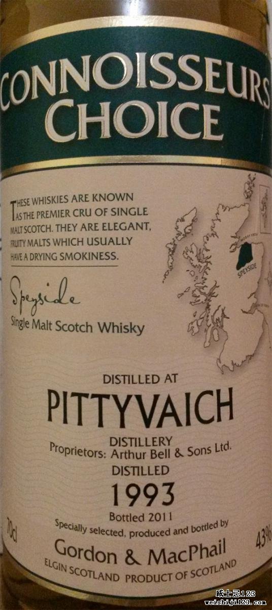 Pittyvaich 1993 GM