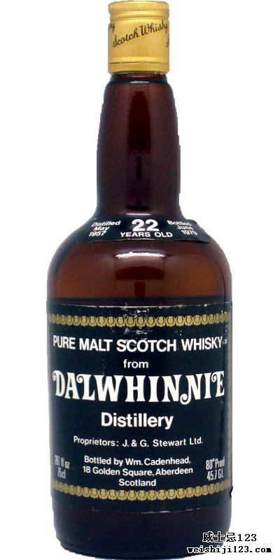 Dalwhinnie 1957 CA