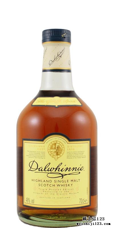 Dalwhinnie Triple Matured Edition