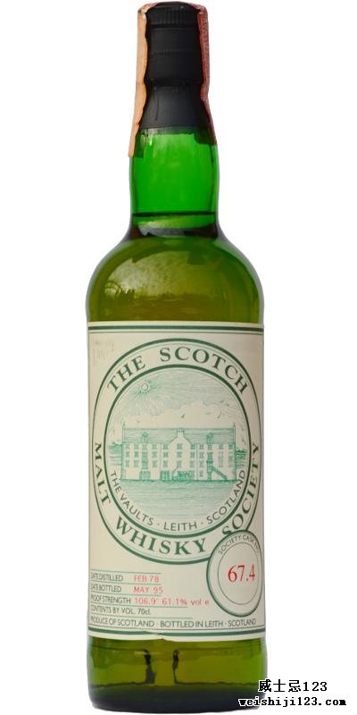 Banff 1978 SMWS 67.4