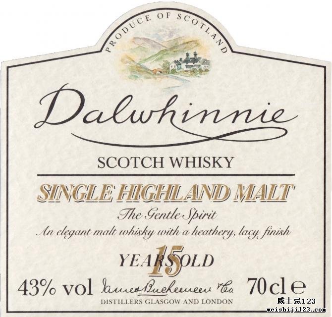 Dalwhinnie 15-year-old