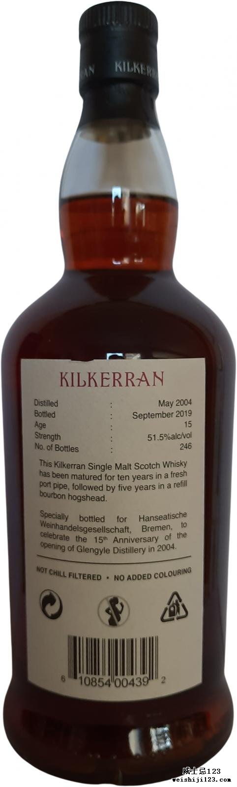 Kilkerran 15-year-old