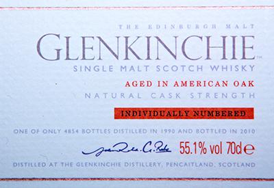 Glenkinchie 20-year-old