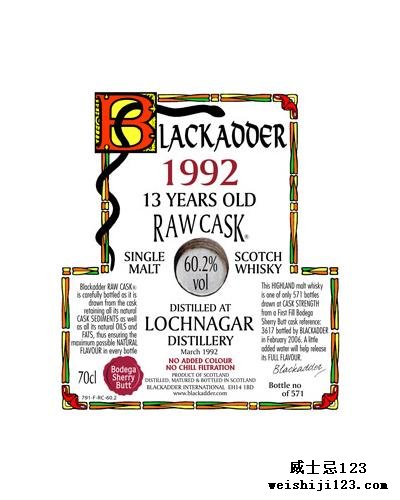 Royal Lochnagar 1992 BA
