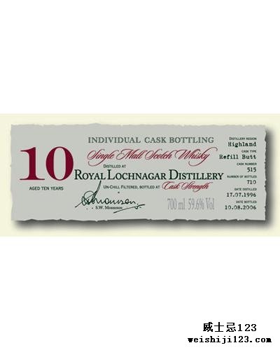 Royal Lochnagar 1996 DR