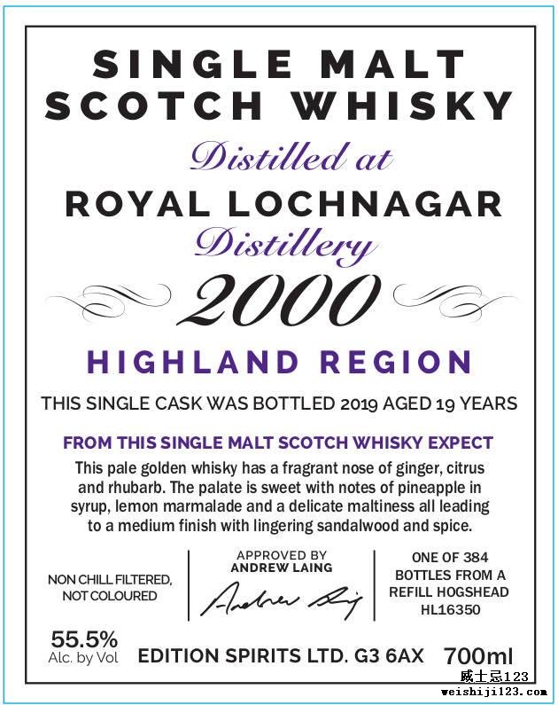 Royal Lochnagar 2000 ED