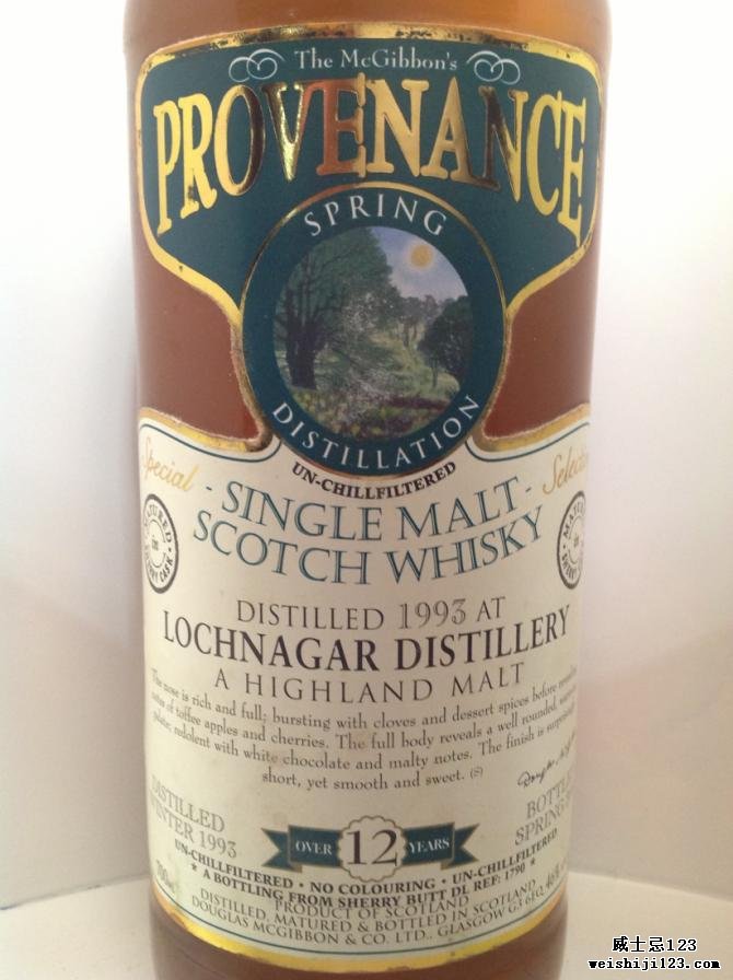 Royal Lochnagar 1993 McG