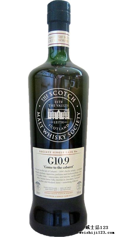 Strathclyde 1977 SMWS G10.9