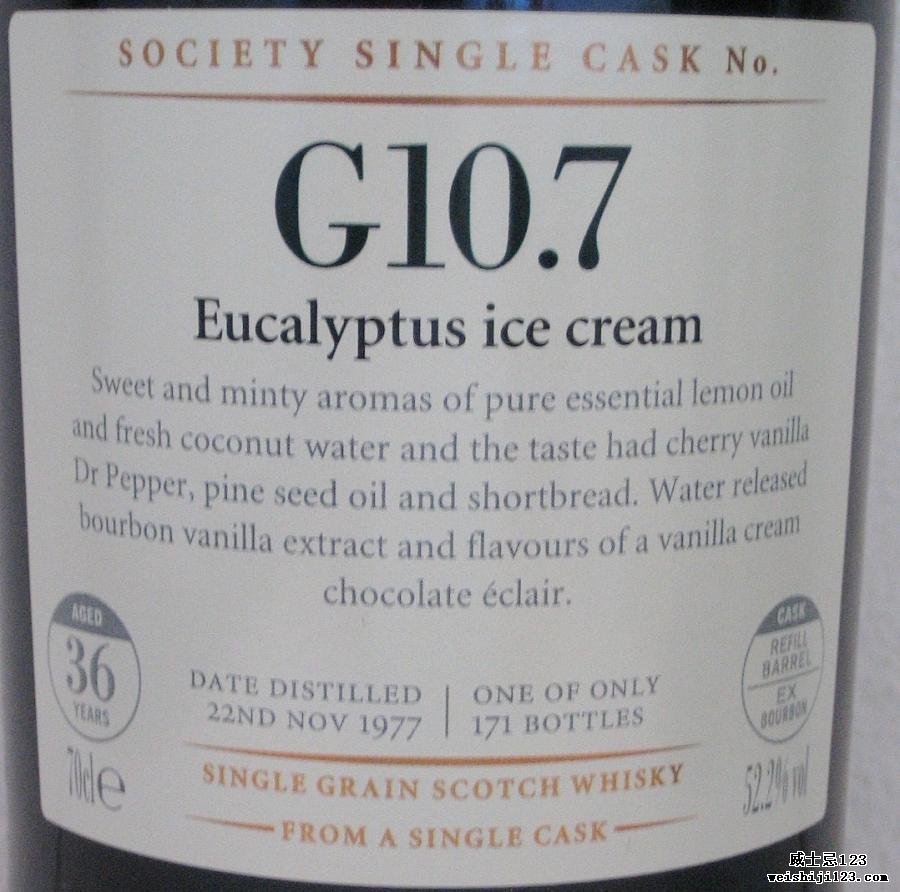 Strathclyde 1977 SMWS G10.7