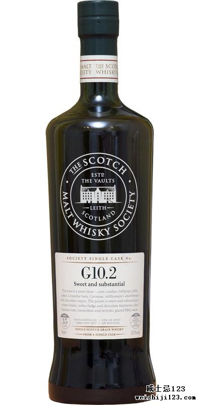 Strathclyde 1977 SMWS G10.2