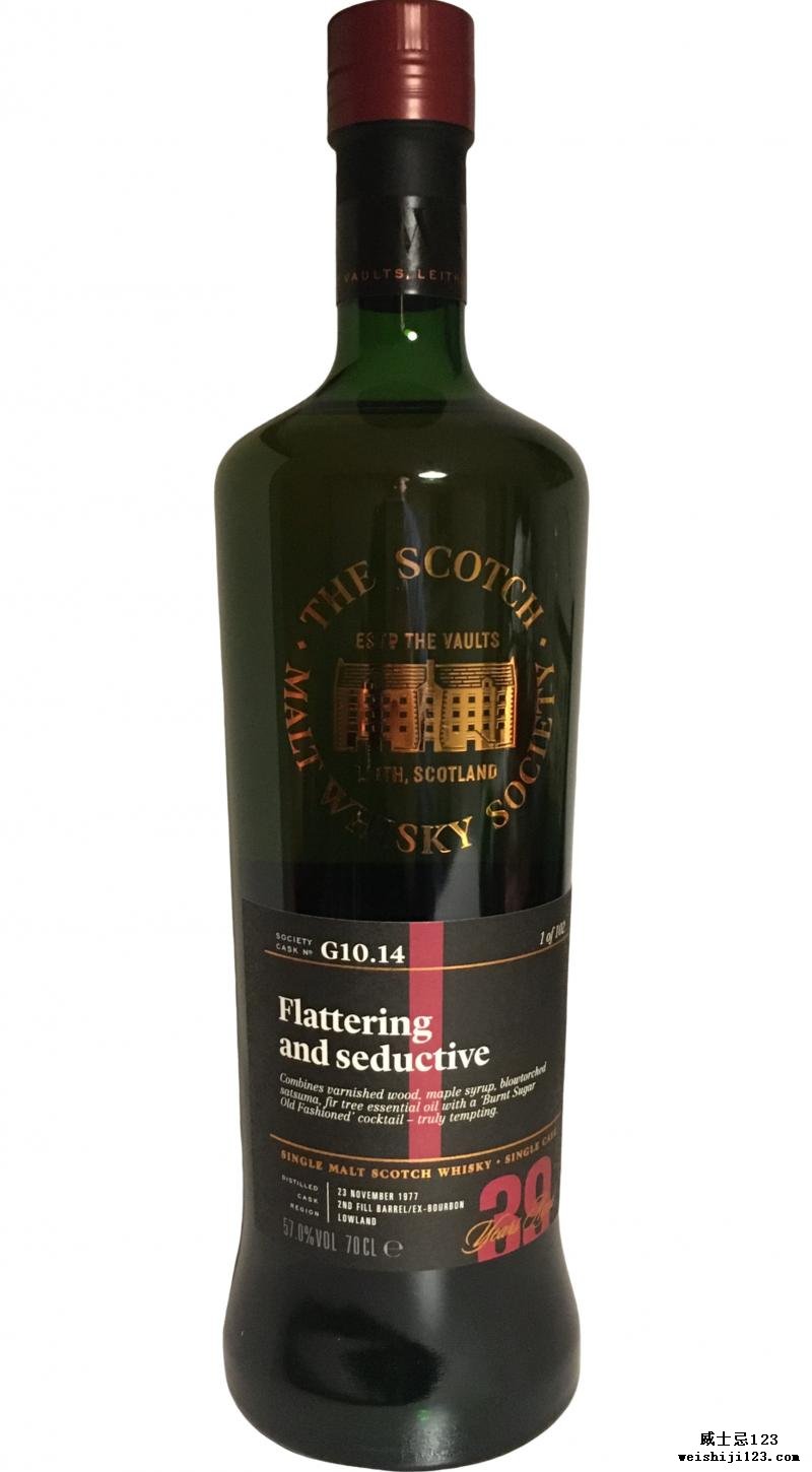 Strathclyde 1977 SMWS G10.14