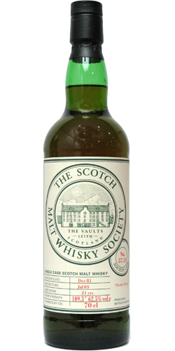 Glen Mhor 1981 SMWS 57.13