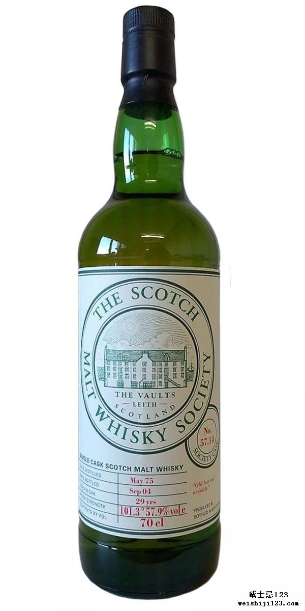 Glen Mhor 1975 SMWS 57.14