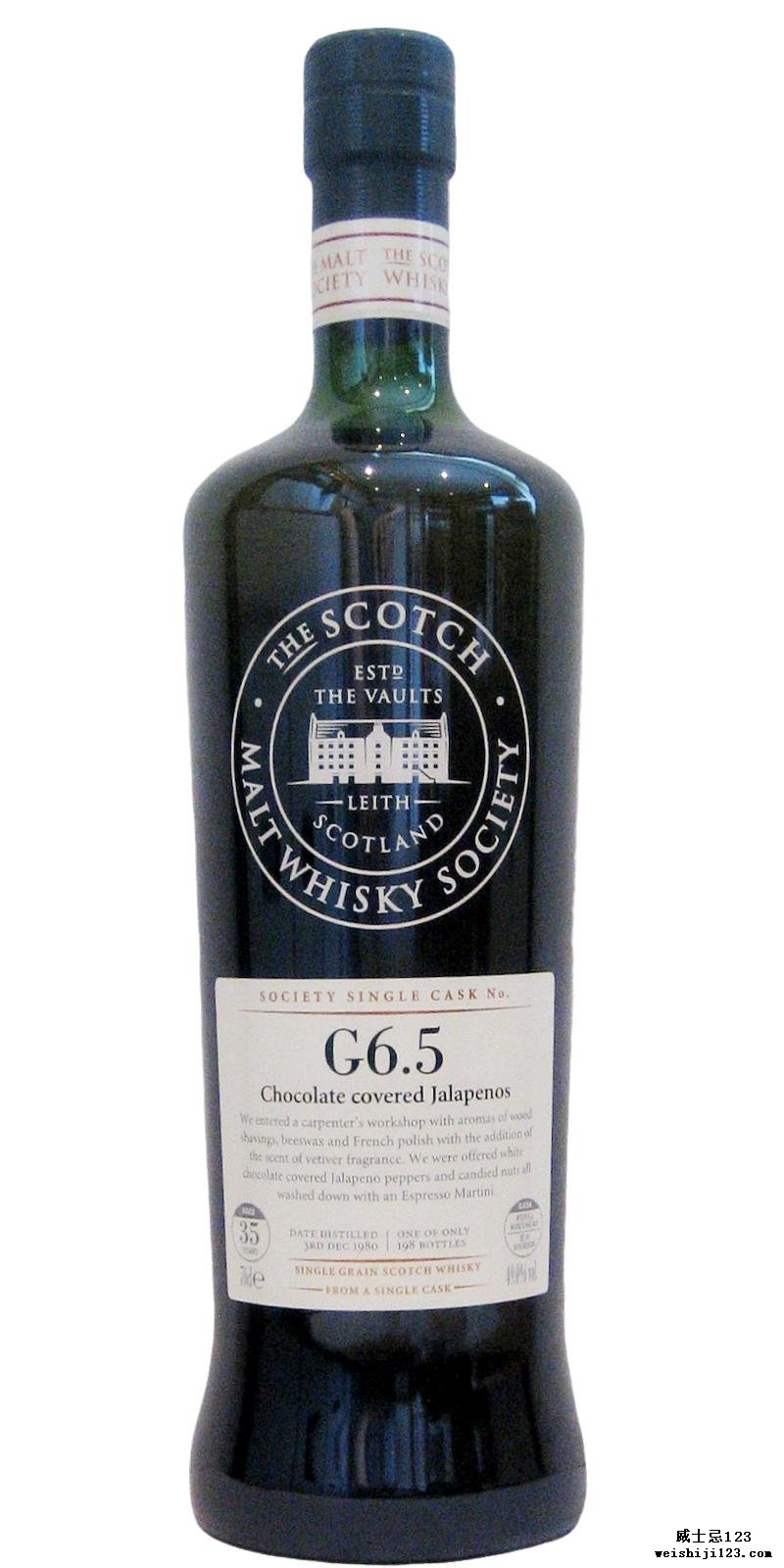 Port Dundas 1980 SMWS G6.5