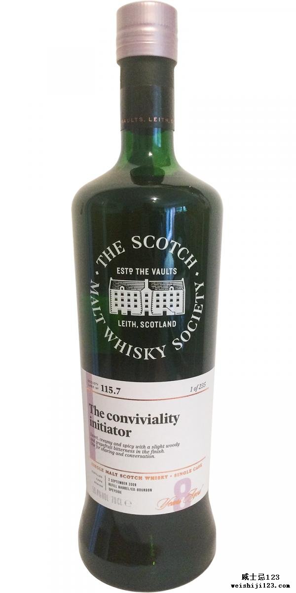 An Cnoc 2009 SMWS 115.7