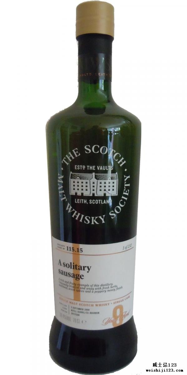 An Cnoc 2009 SMWS 115.15