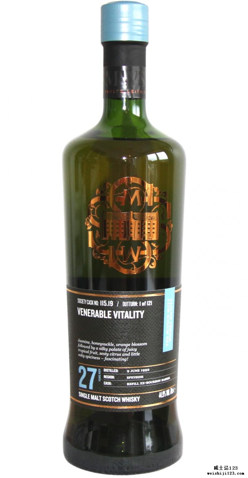 An Cnoc 1992 SMWS 115.19