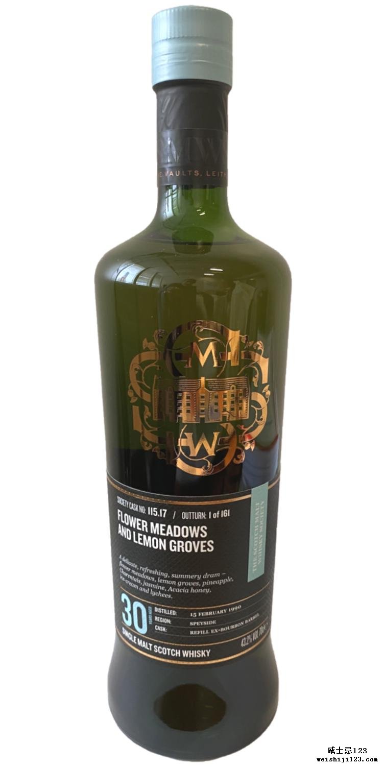 An Cnoc 1990 SMWS 115.17