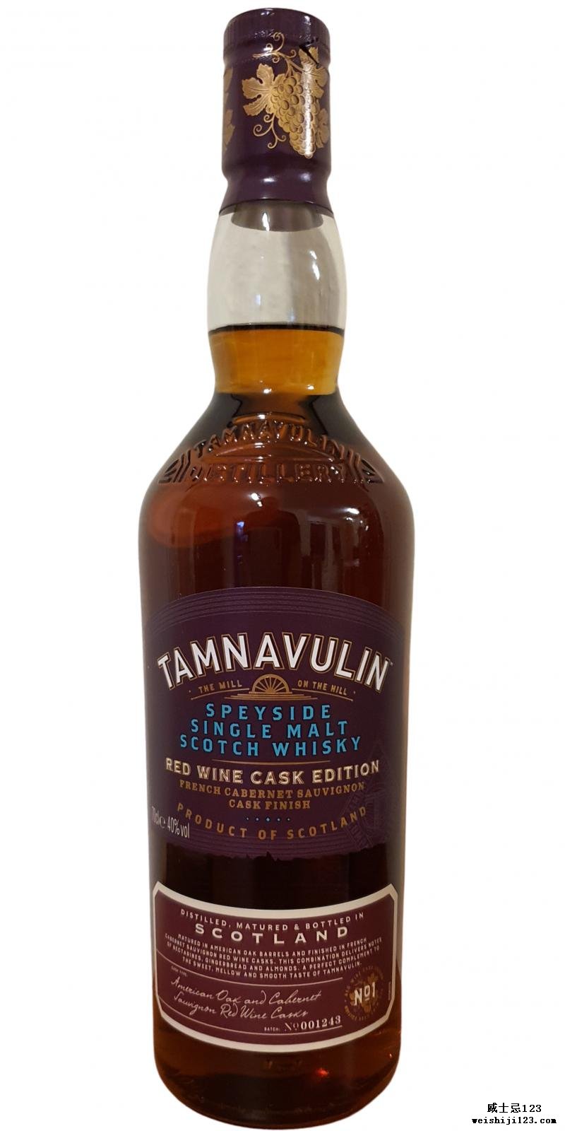 Tamnavulin Red Wine Cask Edition