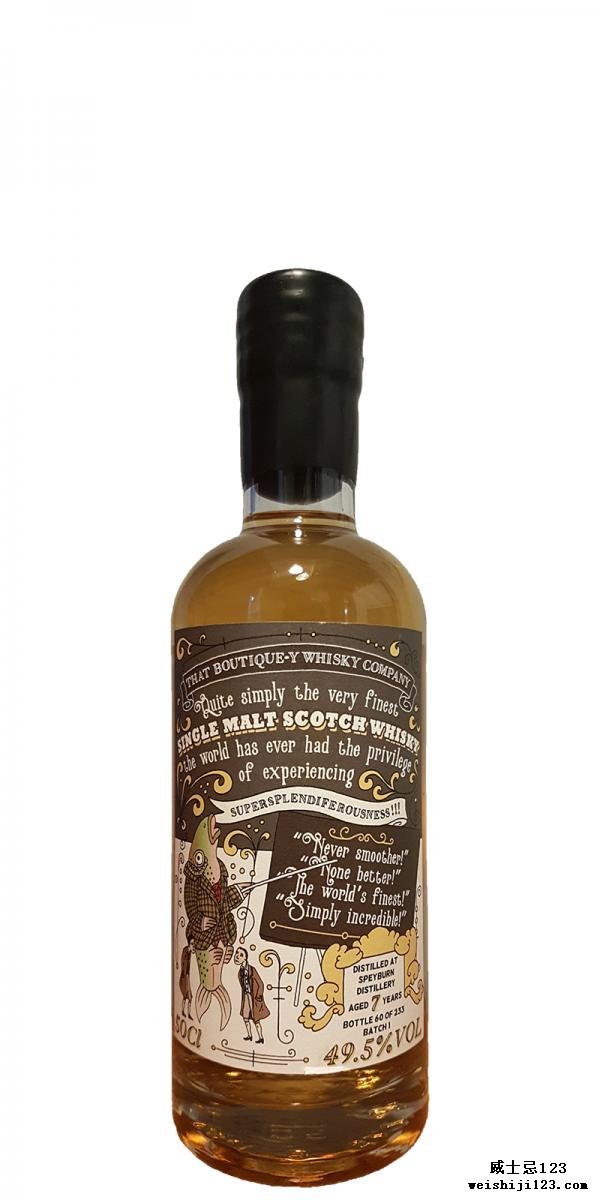 Speyburn 07-year-old TBWC