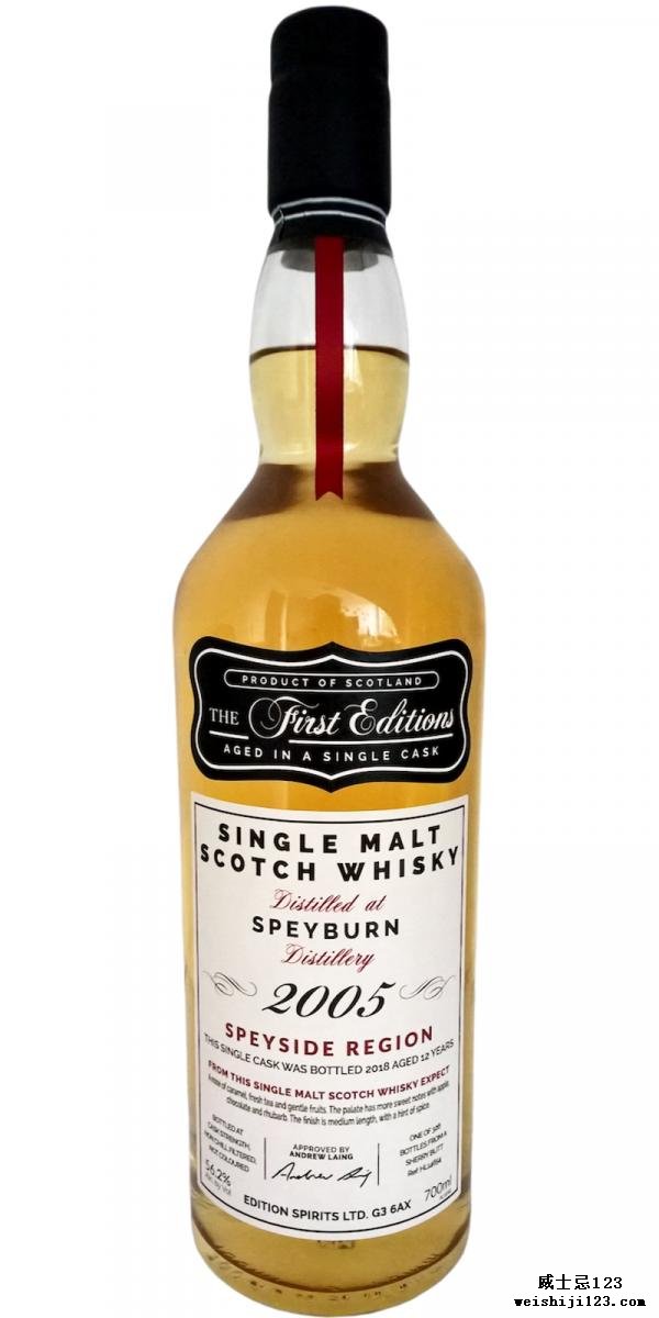 Speyburn 2005 ED