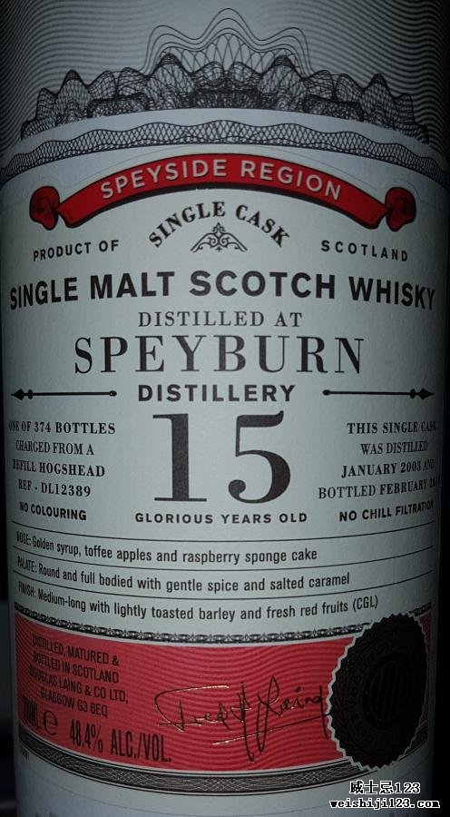 Speyburn 2003 DL