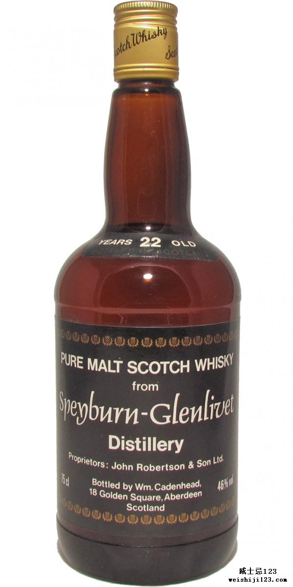 Speyburn 22-year-old CA