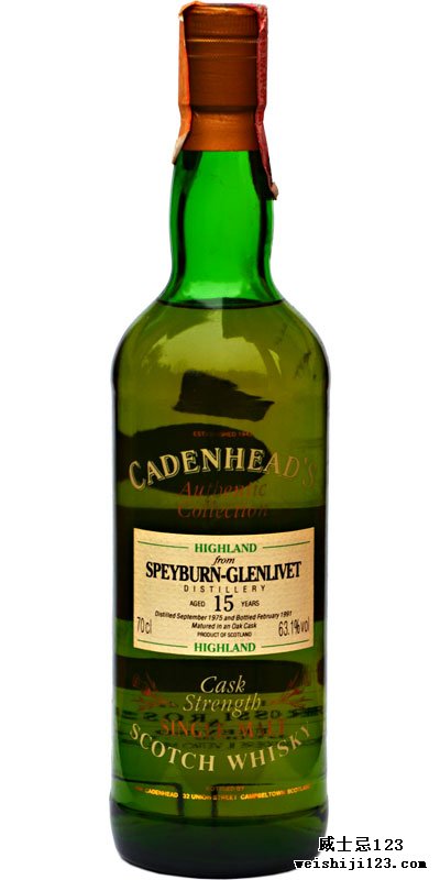 Speyburn 1975 CA