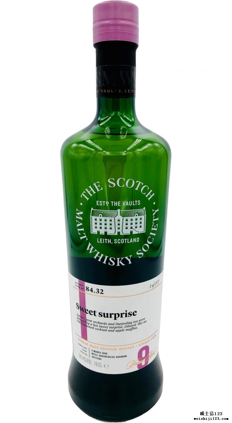 Glendullan 2009 SMWS 84.32