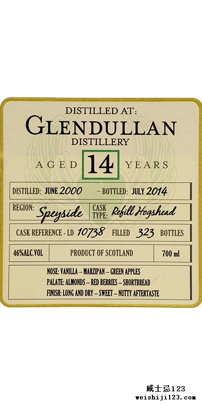 Glendullan 2000 DoD