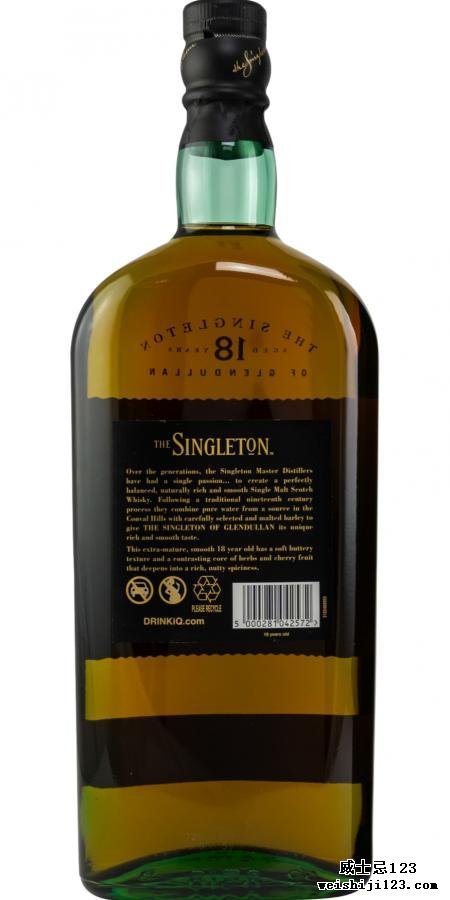 The Singleton of Glendullan 18-year-old