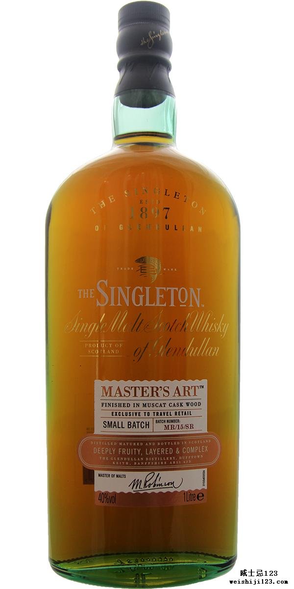 The Singleton of Glendullan Master's Art