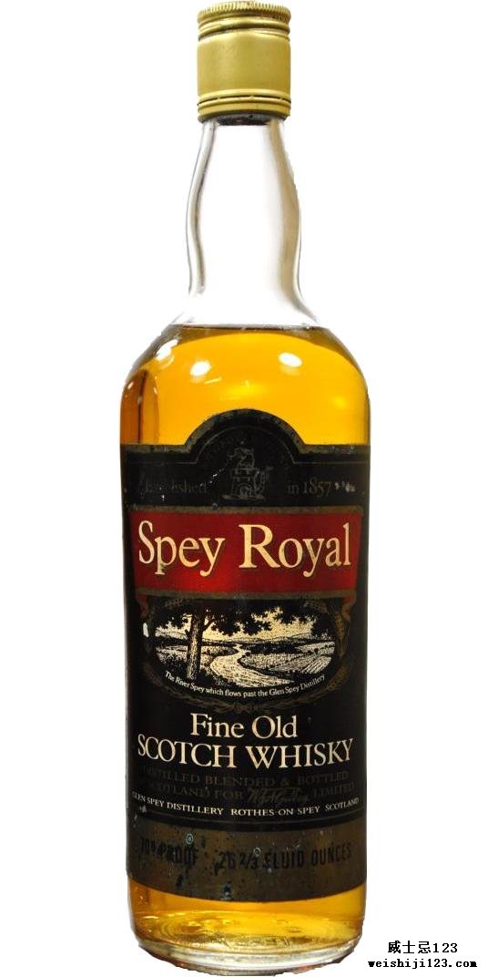 Spey Royal Fine Old Scotch Whisky