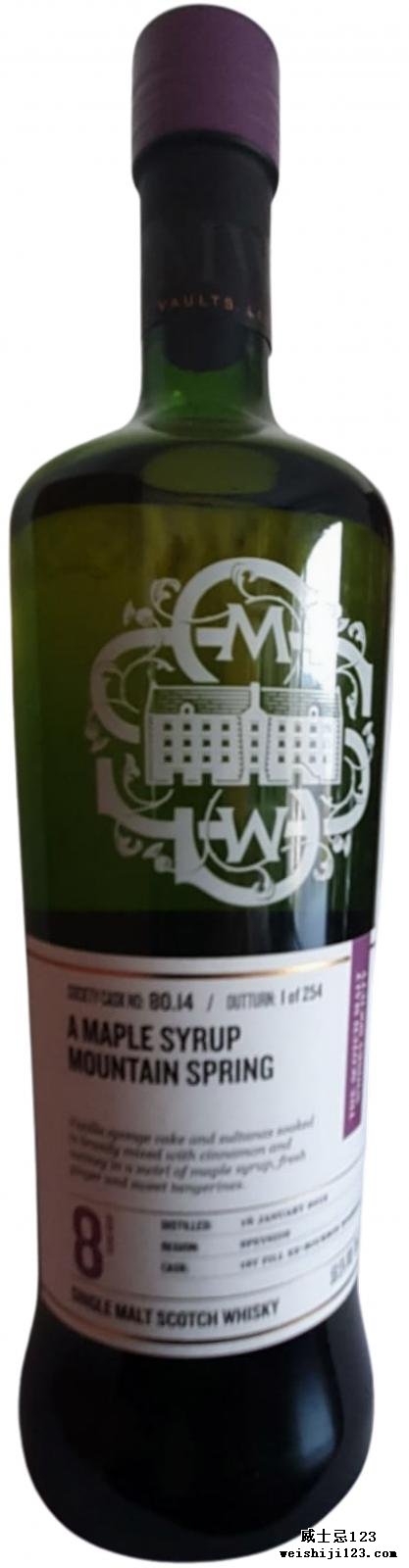 Glen Spey 2012 SMWS 80.14