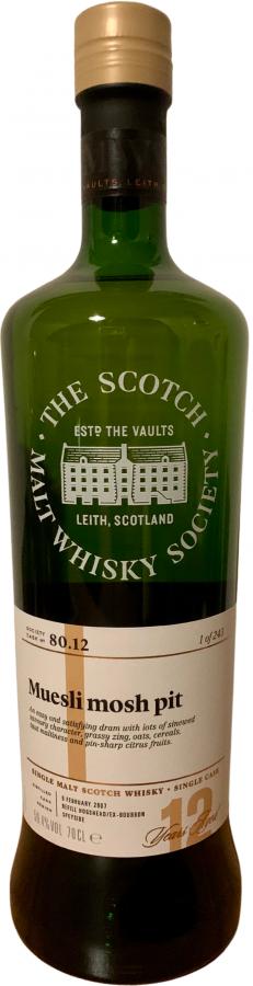 Glen Spey 2007 SMWS 80.12