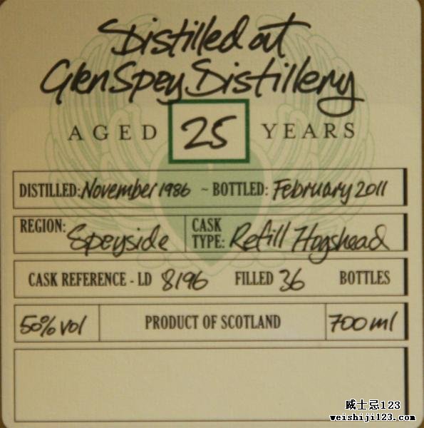 Glen Spey 1986 DoD