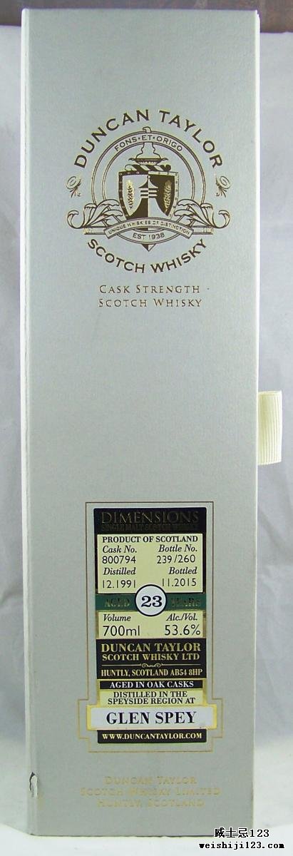 Glen Spey 1991 DT