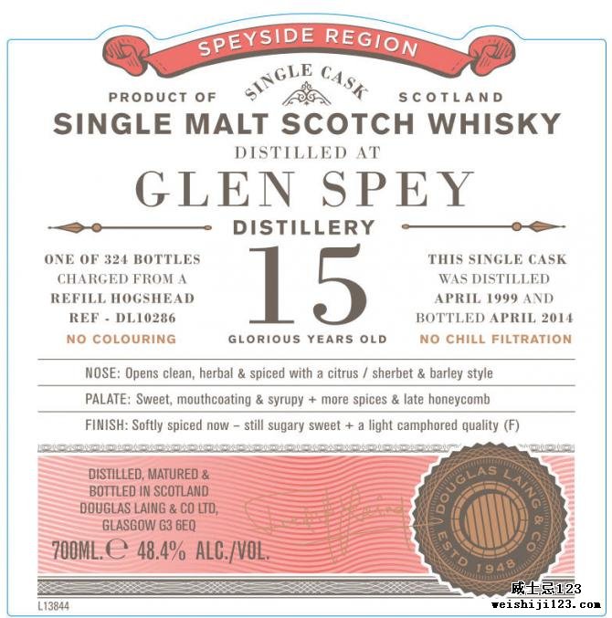 Glen Spey 1999 DL