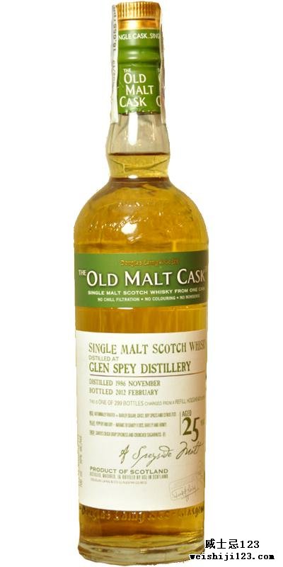 Glen Spey 1986 DL