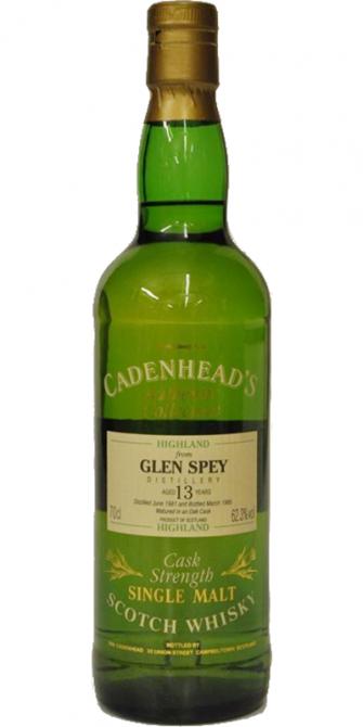 Glen Spey 1981 CA