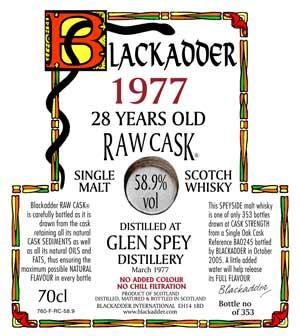 Glen Spey 1977 BA