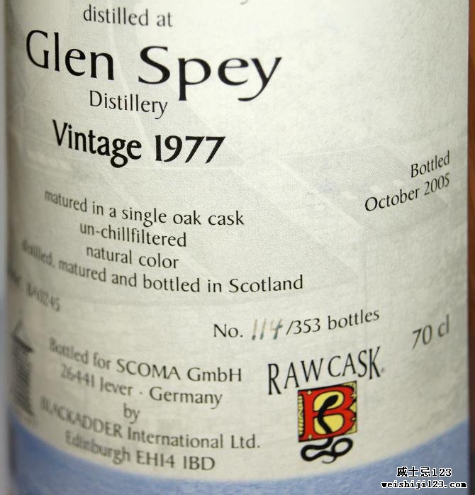 Glen Spey 1977 BA